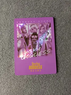 Akeno Himejima high school dxd GODDESS STORY LUCKY GODDESS BP03 waifu anime card - Image 2