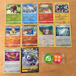 Pokemon Card TCG Lost Origin Holo/Reverse Holo/V Bundle Job Lot Cards + Counters - Image 1