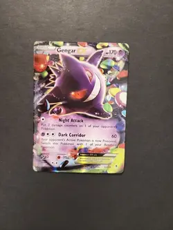 Pokemon Gengar EX TCG Card Phantom Forces Ultra Rare Holo, 34/119 - Image 1