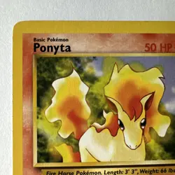 2000 Pokemon Wizards Team Rocket Ponyta Card 64/82 - Image 2