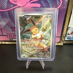 Eevee Black Star Promo 173 Prismatic Evolutions Card NM Condition - Image 1