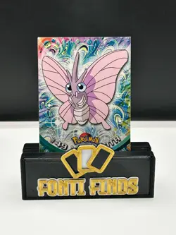 Topps Pokemon Card Blue Label #49 Venomoth 1st Print - Image 1