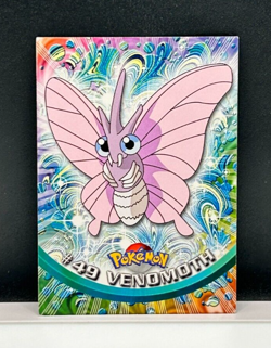 Topps Pokemon Card Blue Label #49 Venomoth 1st Print - Image 2