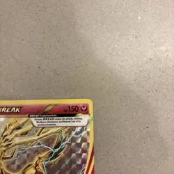 Xerneas BREAK 82/114 Steam Siege Full Art Ultra Rare Holo Pokemon Card NM - Image 3