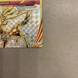 Xerneas BREAK 82/114 Steam Siege Full Art Ultra Rare Holo Pokemon Card NM - Image 4