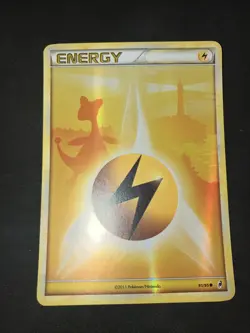 Pokemon TCG Card English Call of Legends Lightning Energy Reverse Holo 91/95 - Image 1