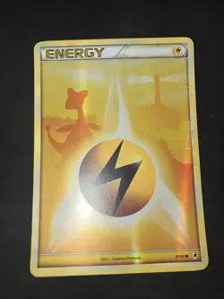 Pokemon TCG Card English Call of Legends Lightning Energy Reverse Holo 91/95 - Image 3