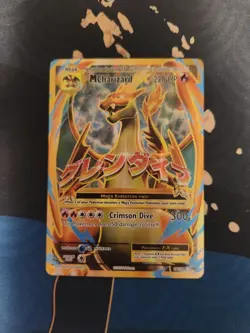 M Charizard EX 101/108 Evolutions Full Art Holo Pokemon Trading Card Game - Image 1