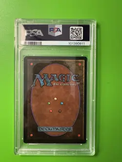 Magic the Gathering Plateau Dual Land Revised Edition PSA Graded 8 - Image 2