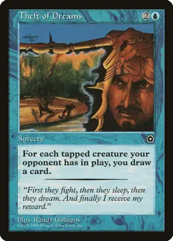 Theft of Dreams Portal Second Age MTG NM - Image 1