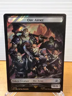Food (23) / Orc Army (18) Token SURGE FOIL MTG The Lord of the Rings - Image 1