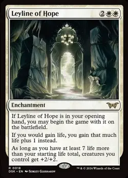 NM Leyline of Hope, MTG, Duskmourn, Magic the Gathering, 18 - Image 1