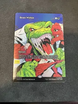Beast Within (Borderless) Marvel Universe Eternal-Legal Foil - Image 1