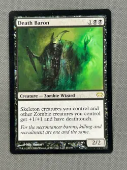 1x Death Baron - NM English MTG - Planechase! - Image 1