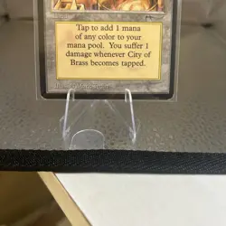 MTG Magic The Gathering MP Arabian Nights CITY OF BRASS - Image 2