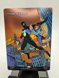 Winds of Change MTG Spider-Man Borderless Foil #30 NM - Image 1