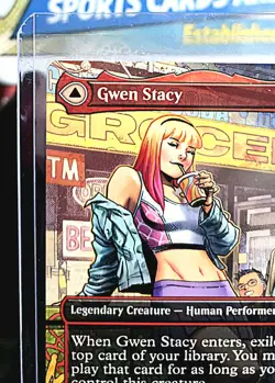 Gwen Stacy (0202) (Borderless) Marvel's Spider-Man Regular - Image 2