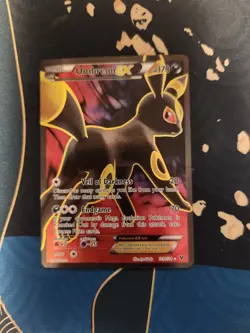 Umbreon EX 119/124 XY Fates Collide Full Art Rare Holo Pokemon Trading Card Game - Image 1