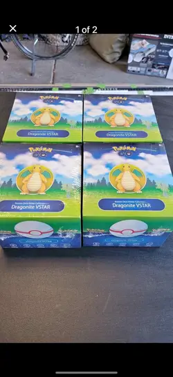 Pokemon GO Premier Deck Holder Collection Dragonite VSTAR FACTORY SEALED!! - Image 1