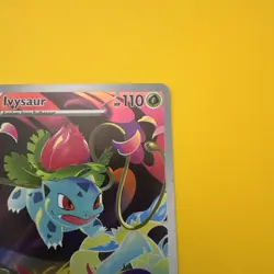 Ivysaur 134/132 - Illustration Rare - Mega Evolution Base Set - Pokemon TCG - Image 3