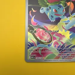 Ivysaur 134/132 - Illustration Rare - Mega Evolution Base Set - Pokemon TCG - Image 4