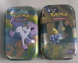 Pokemon TCG Galar Power Mini Tins Sealed Collectable New Lot 2 820650807404 - Image 1