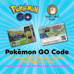 Pokemon GO Online Codes: Redeem Random In-Game Items [Digtally Delivered] - Image 1