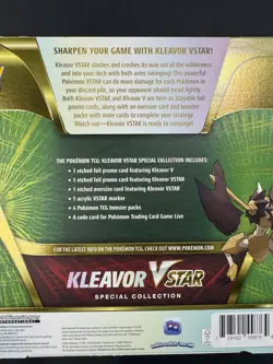 Pokemon TCG - Kleavor VSTAR Special Collection Box New/Factory Sealed - Image 5