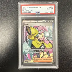 Pokemon TCG Paldea Evolved Trainer Iono 254/193 Full Art PSA 10 JY - Image 1