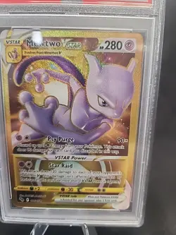 FA/Mewtwo VStar 2022 Pokemon Go Secret 086/078 PSA 10 - Image 4