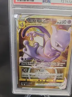 FA/Mewtwo VStar 2022 Pokemon Go Secret 086/078 PSA 10 - Image 5