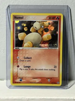Numel 57/106 Stamped Reverse Holo - Pokemon TCG - 2005 Pokemon EX Emerald - Image 1