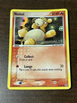 Numel 57/106 Stamped Reverse Holo - Pokemon TCG - 2005 Pokemon EX Emerald - Image 3