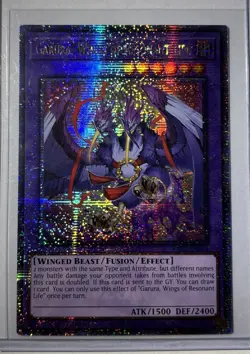 Yu-Gi-Oh Garura Wings of Resonant Life Quarter Century Secret Rare RA02 EN024 - Image 1