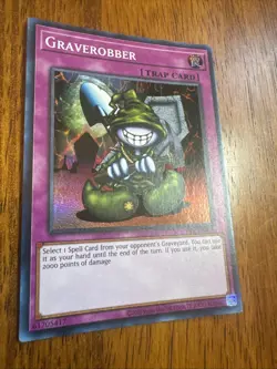 YuGiOh! Graverobber PSV-EN008 Super Rare 25th Anniversary - Image 4