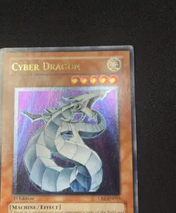YU-GI-OH! Cyber Dragon CRV-EN015 Ultimate Rare 1st Edition - Image 2
