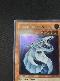 YU-GI-OH! Cyber Dragon CRV-EN015 Ultimate Rare 1st Edition - Image 3