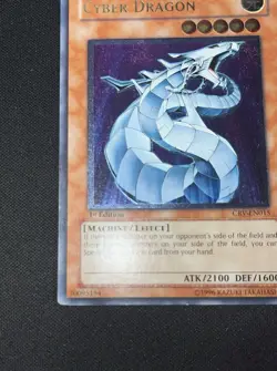 YU-GI-OH! Cyber Dragon CRV-EN015 Ultimate Rare 1st Edition - Image 4