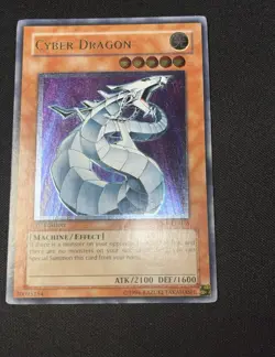 YU-GI-OH! Cyber Dragon CRV-EN015 Ultimate Rare 1st Edition - Image 5