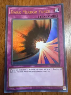 YuGiOh! - Dark Mirror Force IOC-EN054 Ultra Rare 25th Anniversary Edition NM - Image 2