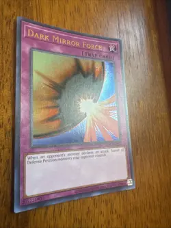 YuGiOh! - Dark Mirror Force IOC-EN054 Ultra Rare 25th Anniversary Edition NM - Image 4