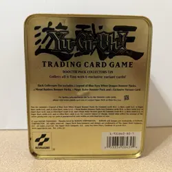 Yu-Gi-Oh Joey Wheeler Jinzo Tin Kon Collectible Tin EMPTY - Image 4