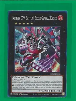 Yu-Gi-Oh! LD Soulburning Volcano Number C79: Battlin' Boxer General Kaiser - Image 1
