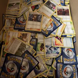 100 Pokemon Cards - Bulk lot - ALL TRAINERS -Random Sets - NM. - Image 1