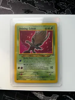 Pokemon TCG Shining Celebi Neo Destiny Holo Card 106/105 - Image 1