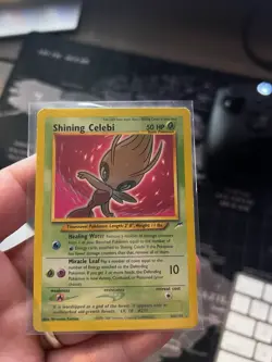 Pokemon TCG Shining Celebi Neo Destiny Holo Card 106/105 - Image 3