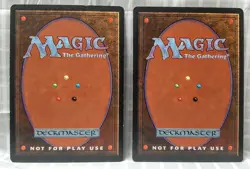 Magic The Gathering Oversized 6x9 Cards - Adarkar Wastes & Brushland MTG - Image 2