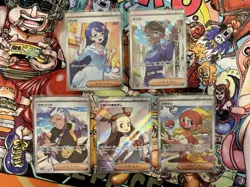 Pokemon TCG JP Trainer, SR Card Lot 5 Cards Scarlet & Violet - Image 1
