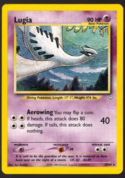 Lugia 20/64 Neo Revelation Pokemon TCG Card LP - Image 1