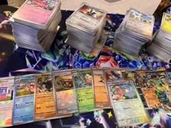 Prismatic evolutions bulk lot! 1040 cards common/uncommon/holo 8 pb 1 mst 5 ex - Image 4